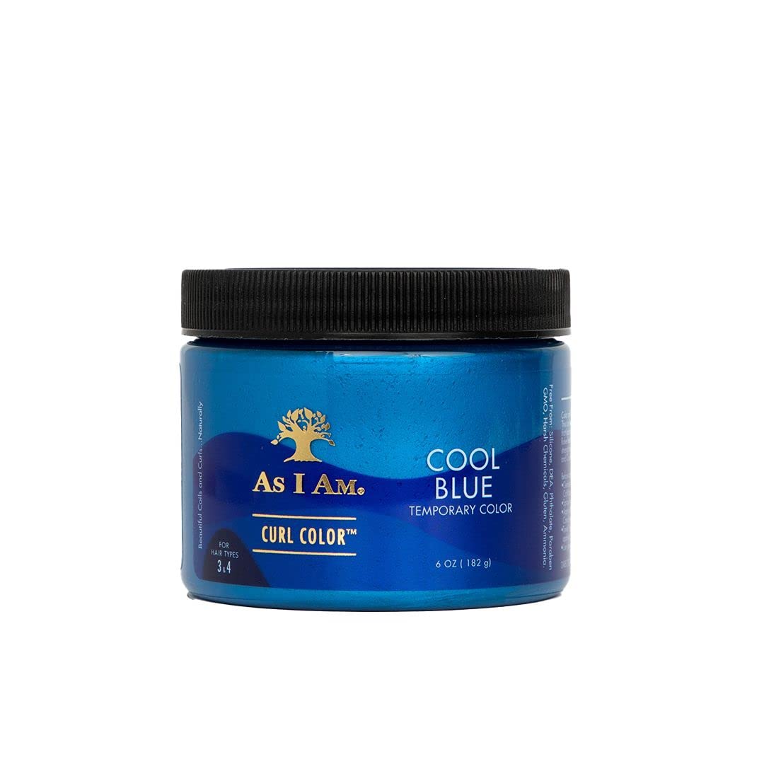 As I Am Cool Blue - Color & Curling Gel 6oz